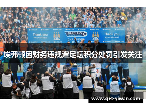 埃弗顿因财务违规遭足坛积分处罚引发关注 埃弗顿因财务违规遭足坛积分处罚引发关注